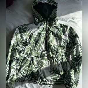 Forever 21 plant leaves jacket